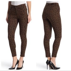 Sanctuary Black/Brown High Waist Leopard Jeans
